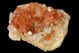 Natural, Red Quartz Crystal Cluster - Morocco #142933-1